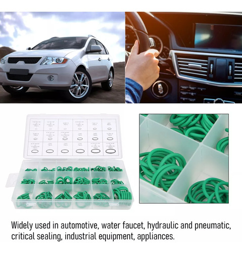 Orings Verdes Para Aire Acondicionado Automotriz 270 Piezas