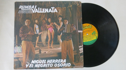 Vinyl Vinilo Lp Acetato Rumba Vallenata Miguel Herrera Osori