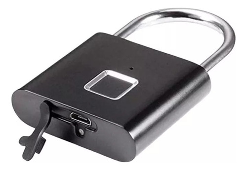 Candado Huella Digital Usb C Recargable Seguro Biométrico