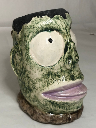 Taza De Cerámica Zombie Tiki