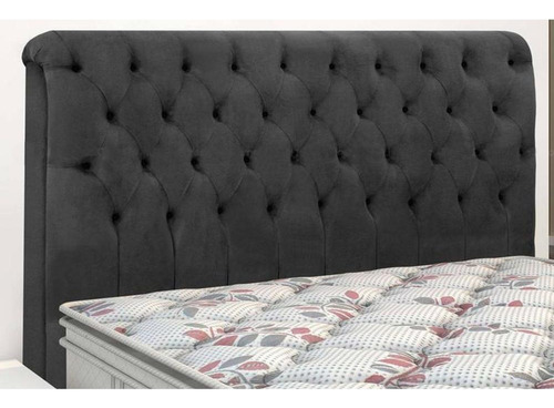 Painel De Cama Box Estofada Solteiro Imperatriz Bege-simbal
