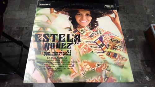 Lp Estela Nuñez Con Mariachi Importado En Acetato,long Play