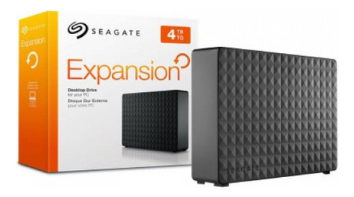 Disco Duro Externo Seagate Expansion Steb4000100 4tb Negro Negro (Reacondicionado)