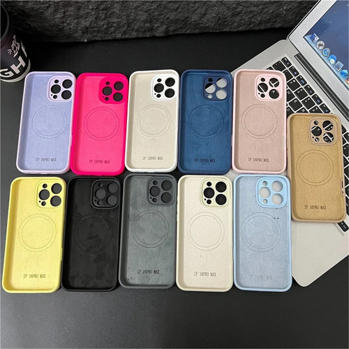 Funda Protectora For iPhone 16, Color Caramelo