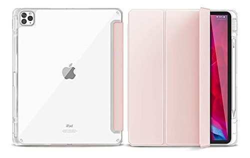 Hoidokly iPad Pro 12.9 Case 2020, iPad 12.9 Inch Smart Clear