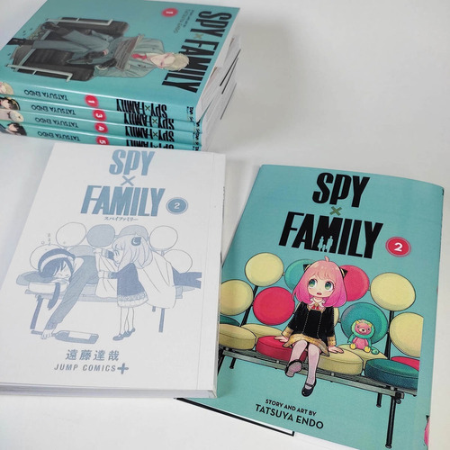 Imagen 5 de 10 de Manga Spy X Family (tomos 1 Al 8) Fan-made (copia)