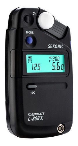 Imagen 5 de 10 de Fotometro Sekonic Flashimetro Luxometro L-308x P/ Flash Cine