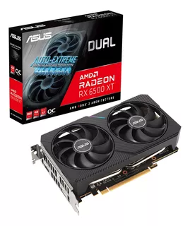 Amd Asus Dual Radeon Rx 6500 Xt Dual-rx6500xt-o4g Oc