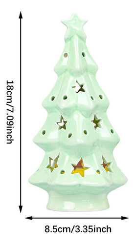 C Adorno Navideño, Con Luz, Centro De Mesa, Árbol De Navidad