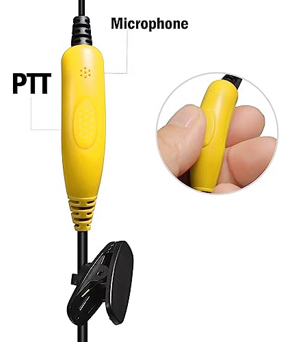 Auricular En Forma De C, Auriculares Para Walkie Talkie Moto