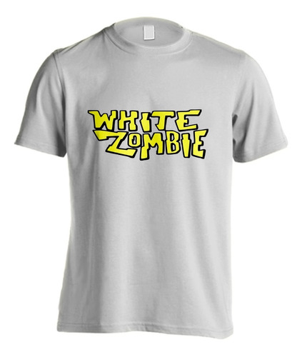 Remera White Zombie #02 Rock Artesanal Planta Nuclear