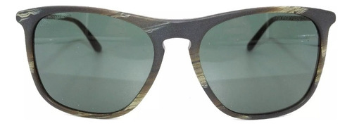 Lentes De Sol Giorgio Armani Striped Grey Horn Ar8076f