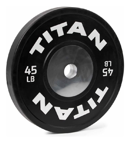 Titan Fitness Placa Parachoque Olimpico Elite 45 Libra Peso