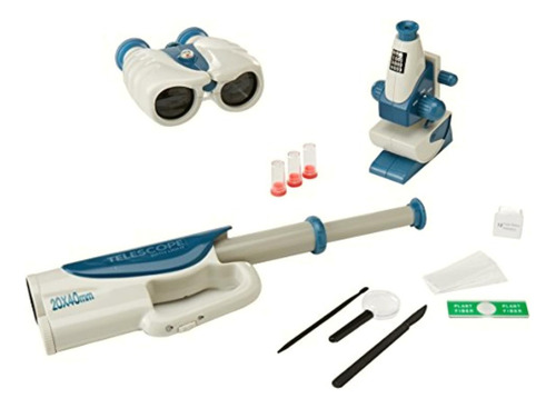Mi Alegria Set 3 En 1 Micro, Telescopio Y Binoculares