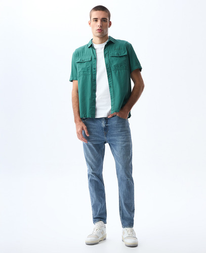 Camisa Americanino 811g001 Verde Pere