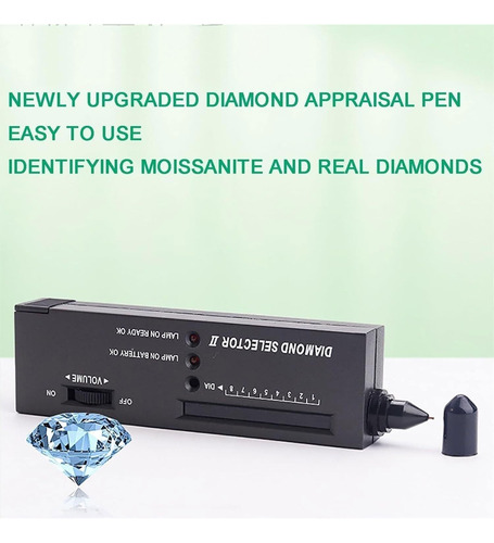 Kit De Bolígrafo Electrónico For Probar Diamantes,