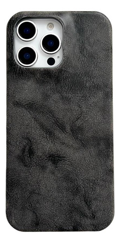 Funda Protectora De Piel Sintética Para iPhone 11, 12, 13, 14, 15, 16 Pro, Max, 15plus, 16plus