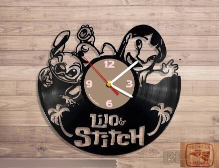 Reloj Corte Laser 1373 Lilo & Stitch Personajes