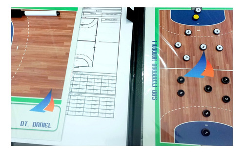 Imagen 1 de 3 de Pizarras Magnéticas Handball 2u Set Personalizado Y Regalos