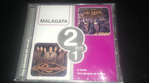 Malagata  A Fondo, Una Decada De Exitos 2 En 1 Cd Nuevo  