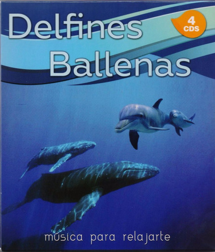 Delfines Y Ballenas Musica Para Relajarte 4 Discos Cd