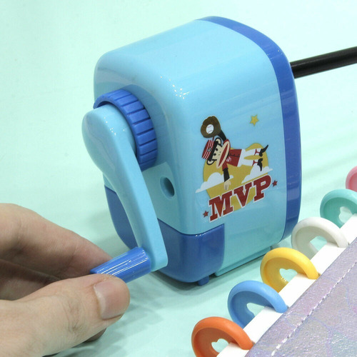 Imagen 3 de 5 de Sacapuntas Mecánico Retro Con Manija Paul Frank