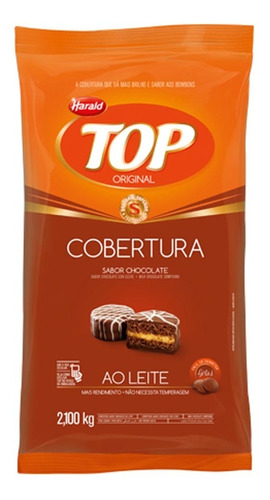 Chocolate Harald Top Gotas 2,1kg Ao Leite