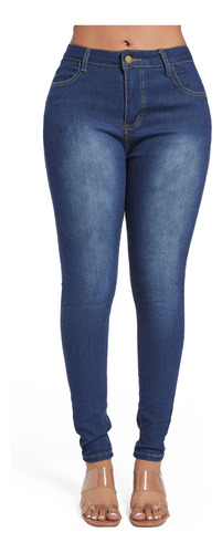 2024 Pantalon Jeans De Cintura Alta Para Mujer Levanta Pompa