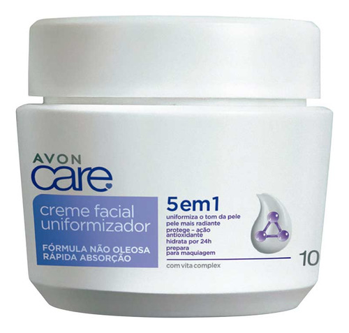 Creme Facial Hidratante C/2 Avon Care 100g Momento de aplicação Dia/Noite Tipo de pele Todo tipo de pele