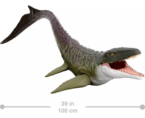 Jurassic World Rebirth Super Colossal Figura Dino Mosasaurus