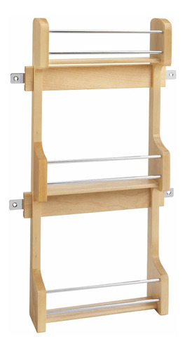 Estante Para Especia Rev-a-shelf Montaje Puerta Madera S