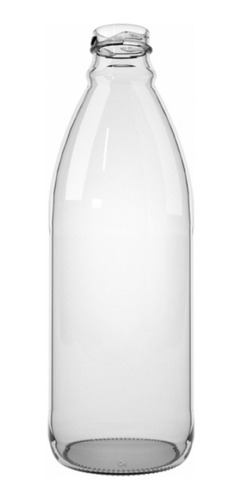 12 Botella En Vidrio De 1000cc Con Tapa M - mL a $3