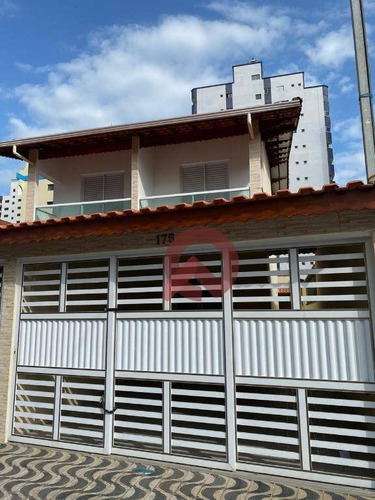Imagem 1 de 20 de Casa Com 3 Dormitórios À Venda, 109 M² Por R$ 440.000,00 - Caiçara - Praia Grande/sp - Ca0228