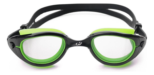 Óculos De Natação Wave Pro Hammerhead Cor Verde/Transparente