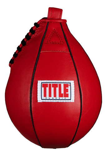 Title Classic Speed Bag Rojo 5 X 8