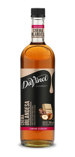Jarabe Davinci Gourmet Para Bebidas Sabor Crema Irlandesa