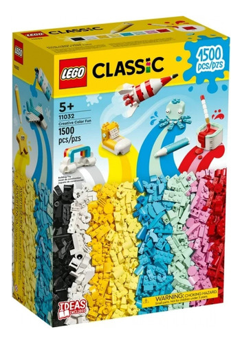 Lego 11032 Classic Creatividad A Todo Color 1500 Piezas