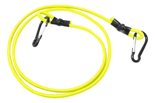Imagen 7 de 7 de Cordón De Seguridad Para Kayak Verde Fluorescente