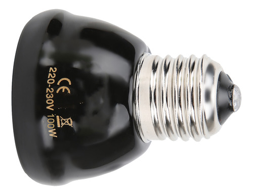 Pet Heating E27 Animal, Cerámica Negra Inofensiva Y Sin Luz