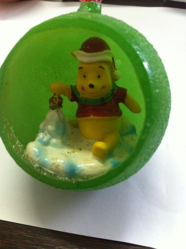 Ornamento Enfeite De Árvore De Natal Ursinho Pooh  Disney