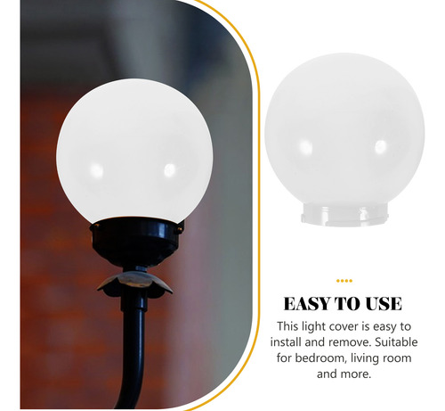 Lámpara Globe, Lámpara De Bola, Soporte Para Poste, Globe Li