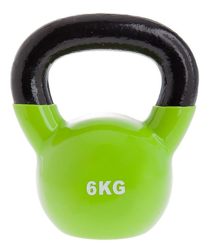 Mancuerna Pesa Rusa 6 Kg Sportiva Kettlebell Encauchetada 