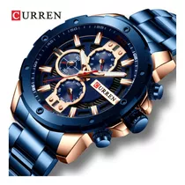 Comprar Reloj Para Hombre Curren Krec6703 Azul