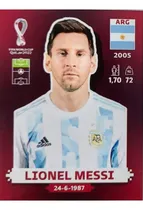 Comprar Figurita Mundial Qatar 2022 Lionel Messi Panini Ed. Oryx