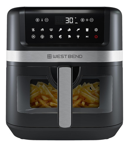 Freidora De Aire Westbend 7 Qt Air Fryer Color Negro