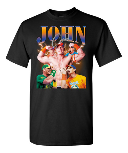 Playera Tributo John Cena Icónico Luchador Y Actor Campeón