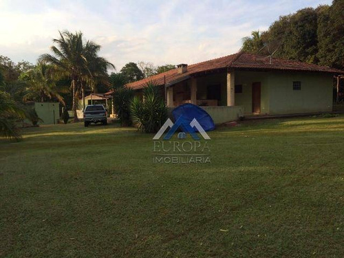 Chácara Com 3 Dormitórios À Venda, 5300 M² Por R$ 620.000,00 - Chácara Jabur - Sertaneja/pr - Ch0129