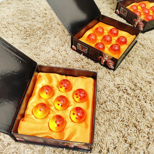 7 Esferas Do Dragão 3,5 Cm Dragon Ball Z Promoção Limitada
