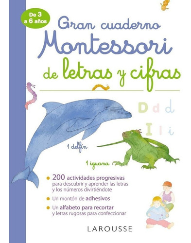 Gran Cuaderno Montessori De Letras Y Cifras