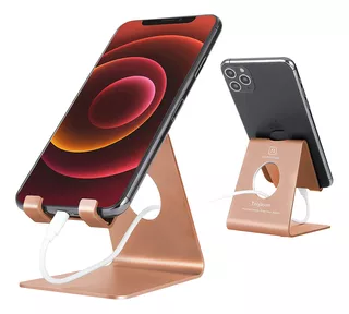 Soporte Para Telefono Movil - Oro Rosa